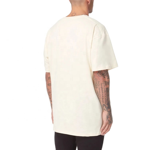 ผู้ผลิตเสื้อผ้าตามสั่ง ขายส่ง เสื้อยืดเปล่าไซส์ใหญ่ ผ้าฝ้าย 100% รับพิมพ์ลายกราฟิกตามสั่ง เสื้อยืดผู้ชาย - Product Image 3