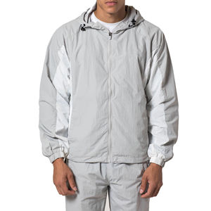 Ensemble de survêtement coupe-vent décontracté deux pièces en nylon et polyester pour homme – Personnalisation à prix abordable - Product Image 3