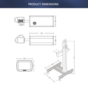 Juwelen Lasergraveermachine Vezellasergraveermachine Juwelenprinter Laserdraadgraveermachine Handheld Lasermachine - Product Image 6