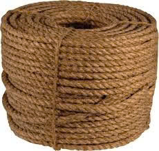 Suministro directo de fábrica de cuerda de yute natural de grosor natural, cuerda de fibra de coco - Product Image 2