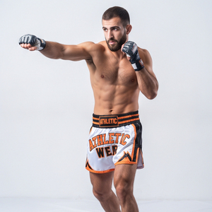 Shorts de boxe personnalisés pour Muay Thai, Kickboxing et entraînement MMA, shorts de Muay Thai, shorts de boxe à taille élastique, unisexe - Product Image 2