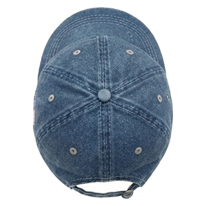 Casquette de baseball unisexe personnalisée OEM RIZNA ENTERPRISES 100 % coton de haute qualité avec logo brodé 3D, 6 panneaux, imprimé, style golf, effet délavé, pour les fêtes - Product Image 4