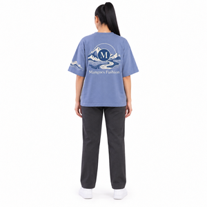 เสื้อยืดคอตตอนแท้ 180 GSM แบบกำหนดเอง ขายส่ง |   เสื้อยืดกราฟิกไซส์ยุโรปขนาดใหญ่พิเศษ |   โรงงาน OEM/ODM ผลิตโดยตรง MOQ ต่ำ - Product Image 3