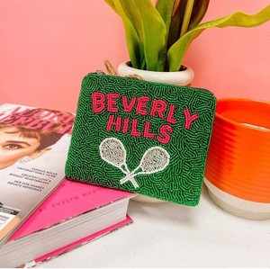 Monedero de mano vintage hecho a mano con cuentas, bolsa de viaje con cremallera, personalizado - Product Image 4