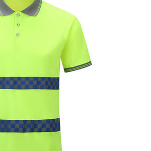 High Visibility Reflective Safety T-Shirts <b>Construction</b> Engineering Professionals Hi-Vis Polo T-Shirts Visibility Protection - Product Image 6