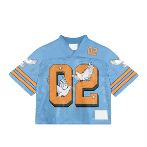 Diseño Personalizado Gratis, Jersey de Cowboys, Talla Grande, Ropa de Fútbol Americano, Entrega Rápida, Malla Transpirable, Impresión Digital, Precio Económico - Product Image 1