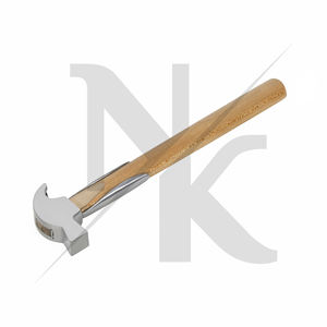 Martillo de Herrador de Lujo de Alta Calidad con Cabeza de Acero Inoxidable Forjado, Doble Punta y Mango de Nogal Hickory, Perfecto - Product Image 5