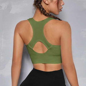 Women Training Sports Bra Seamless Fitness Bra for Running Yoga Gym Workout Custom Wholesale Activewear Factory - Product Image 2