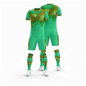 Uniforme de Fútbol Sublimado de Secado Rápido, Conjunto Completo de Camiseta |   Tallas para Hombres, Mujeres y Jóvenes |   Ropa Deportiva Ligera de Secado Rápido para Entrenamiento - Product Image 1