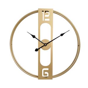 Fabriquée en métal durable, cette horloge murale métallique promet des années d'utilisation fiable sans perdre son charme. - Product Image 1