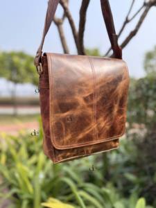 Sac bandoulière en cuir véritable fait main, nouveau design, multi-usages, élégant, pour femmes, vente en gros - Product Image 2