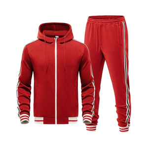 Conjunto Deportivo con Capucha para Hombre, Informal, Ecológico, de Poliéster/Algodón, para Invierno, Ligero, Transpirable, Diseño 2 en 1 - Product Image 1