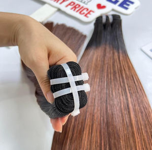 Producto popular Cabello de trama recta de hueso Mujeres africanas Suave y lujoso sin desprendimiento ni enredos - Product Image 4