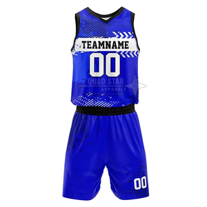 Uniforme de basket-ball sans manches antibactérien 100% polyester fabriqué au Pakistan pour les sports d'été unisexes - Nouveauté la plus vendue - Product Image 2