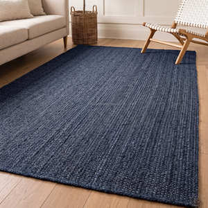 3' x 5' Hand Braided Geometric Jute Runner Rug for Hallway, Entryway & Farmhouse Home Decor - Product Image 6