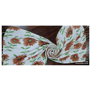 Elegantes Estolas y Bufandas de Viscosa Jacquard Estampada, Suaves y Ligeras, con Estampado Liso, 70x180cm, 70x200cm, 100x100cm - Product Image 2