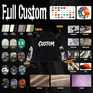 280Gsm Men's Rhinestone t Shirt Custom Streetwear Boxy <b>Tshirt</b> Oversized Cotton Heavyweight Graphic A - Product Image 5