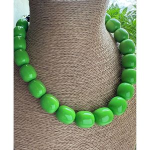 Collier artisanal moderne en résine et perles de bois, design unique, fournitures de perlage RR ENTERPRISES RR202518402 - Product Image 5