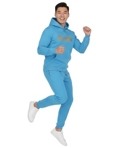 Conjunto de Sudadera con Capucha Transpirable de Alta Calidad para Hombre, Diseño Sólido Multicolor, Ropa Deportiva para Gimnasio, Entrenamientos de Invierno, Personalizable - Product Image 4