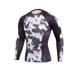 Ensemble Rashguard Extensible Performance pour Hommes – Tenue de Sport Légère pour l'Entraînement Athlétique - Product Image 4