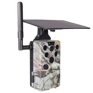 Caméra solaire professionnelle 4G pour extérieur, 7800mAh, vidéo 2.7K, mise au point fixe, grand angle 120°, détection de mouvement PIR, vision nocturne pour la chasse - Product Image 2