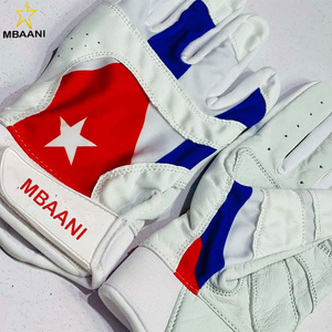 Baseball and Softball Batting Gloves – Rip and Tear Resistant – Reinforced Crotch, <b>Padded</b> Protection, Adjustable Sizes - Product Image 3