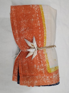 Pareo de playa con estampado floral, fabricante de toallas, parte delantera de poliéster y algodón, parte trasera de toalla, 2 en 1 - Product Image 2