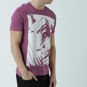 T-shirt pour homme, style streetwear, imprimé graphique, coton premium, coupe décontractée, col rond, manches courtes, tee-shirt décontracté tendance, doux et léger - Product Image 2