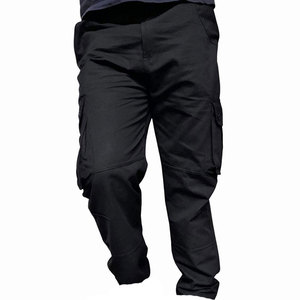 Pantalon cargo au design élégant pour hommes, coupe confortable avec plusieurs poches, idéal pour la randonnée, les voyages et l'usage quotidien - Product Image 2