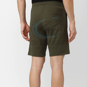 Hot Selling Men Casual Fleece <b>Shorts</b> High Quality Quick Dry Breathable Drawstring Closure - Product Image 2