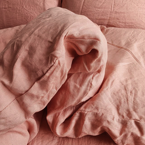 Ensemble de housse de couette 100% lin imperméable et de qualité supérieure, 5 pièces, pour hôtel et usage domestique, ensemble de draps plats et ajustés - Product Image 6
