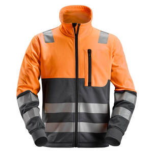 Gilet de travail haute visibilité antistatique respirant réfléchissant en polyester recyclé, vêtements de sécurité pour la construction - Product Image 1
