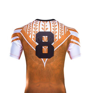 Uniforme de Rugby de Alto Rendimiento para Hombre, Jersey y Pantalones Cortos Deportivos, Tejido con Control de Humedad Diseñado para Juego Intenso - Product Image 6