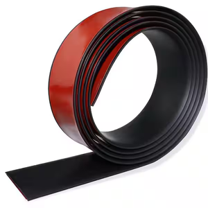 Joint d'étanchéité en mousse de caoutchouc EPDM extrudé, bande auto-adhésive en éponge, demi-rond, flexible, anti-poussière, pour porte - Product Image 2