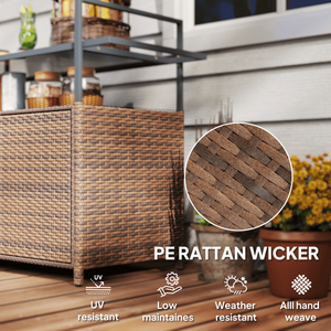โต๊ะบาร์พร้อมฟังก์ชั่นจัดเก็บของ - Product Image 4