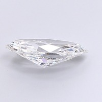Diamant de laboratoire de qualité supérieure, taille marquise, 3 carats, couleur E, pureté VVS1, polissage excellent, pierre non montée pour la fabrication de bijoux.