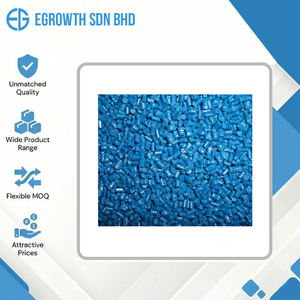 Gránulos de Plástico de Polipropileno Reciclado Industrial Azul de Grado de Moldeo por Inyección de la Mejor Calidad - Product Image 2