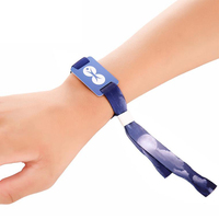 Prix d'usine 213 215 216 Bracelet RFID tissé pour événements, concerts, festivals et cartes d'accès pour enfants