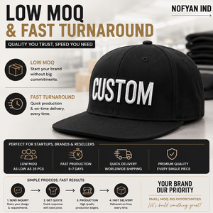 Custom Straight Brim Caps Wholesale | Premium <b>Flat</b> Bill Baseball Caps Manufacturer | OEM ODM Custom Logo Embroidery Snapback <b>Hat</b> - Product Image 2