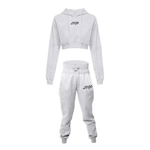 Pantalones Acampanados Personalizados de Diseño Profesional y Alta Calidad, Conjunto Deportivo con Top Corto para Mujer, Precio Increíble, Superventas - Product Image 6