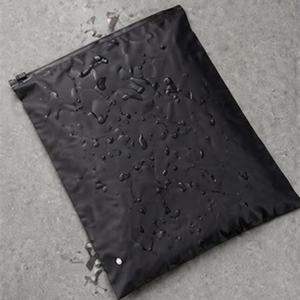 Premium Black Opaque Ziplock Packaging Bags Durable Reusable Storage for Apparel & Retail Matte Black Ziplock Bags - Product Image 2