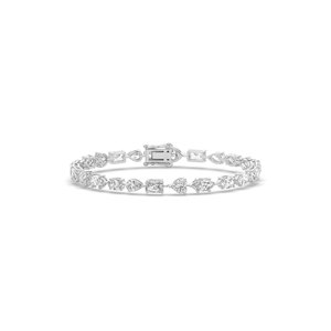 Pulsera de Mujer Luxeshine Jewellery, Estilo Único, Diamante Cultivado en Laboratorio de 12.00Ct, Certificado IGI, Corte Brillante, Ligera, 14KT 10KT - Product Image 4