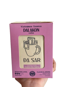 กาแฟดริปเวียดนามแบบดั้งเดิมพิเศษ ดา ซาร์ ดาลาคอน อาราบิก้า กาแฟบดพร้อมดื่ม รสเปรี้ยว คั่วอ่อน บรรจุกล่อง - Product Image 1