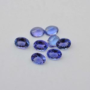 7x9mm Naturel Bleu Tanzanite Facettes Ovale Coupe Gemme Prix Le Plus Bas AAA Qualité Calibré Lâche Tanzanite Des Meilleurs Fournisseurs - Product Image 3