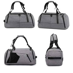 Sac de sport multifonction convertible, sac de voyage et de sport, résistant à l'eau, sac de sport en toile pour hommes, étiquette privée, vente en gros - Product Image 4