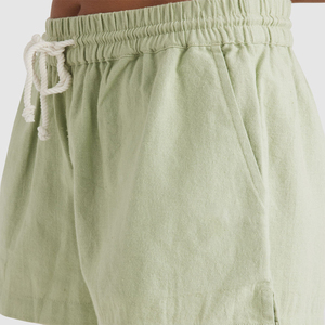 Shorts décontractés taille haute pour femmes, très élastiques et respirants, vente en gros - Product Image 3