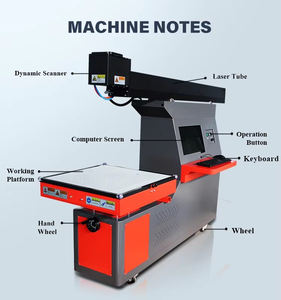 100W 200W 250W Large Format 3D Dynamic Focusing CO2 Galvo Laser Marking <b>Machine</b> Laser <b>Engraving</b> <b>Machine</b> with Reci Laser Tube - Product Image 5
