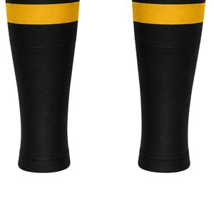 <b>Black</b> Gold Ice Hockey <b>Socks</b> for Men Breathable Professional Hockey Stockings Lightweight Athletic Team Match Equipment - Product Image 3