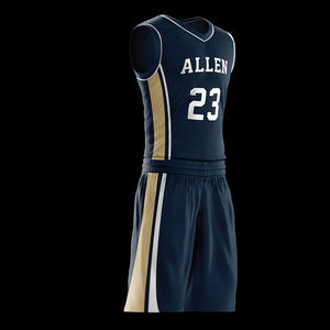 Uniforme de Baloncesto Unisex Personalizado, Ropa Deportiva para Adultos, Jersey 100% Poliéster de Secado Rápido y Transpirable con Impresión de Logotipo Personalizado - Product Image 4