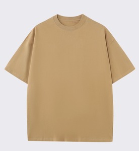T-shirt à col rond surdimensionné le plus vendu avec logo personnalisé pour animaux de compagnie, en tissu confortable et au style streetwear tendance - Product Image 5